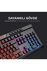 Bygamex-k2 Sn-r9 Rgb Makrolu 4lü Oyuncu Seti ürün fotoğrafı