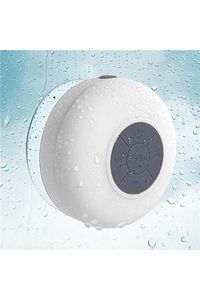 Su Geçirmez Mini Bluetooth Duş Hoparlörü (BEYAZ) ürün fotoğrafı