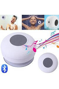 Su Geçirmez Mini Bluetooth Duş Hoparlörü (BEYAZ) ürün fotoğrafı