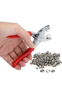 Metal Çıt Çıtlı Düğme Pensesi Ve Düğme Aparatları Gömlek, Elbise Kıyafet Düğme Aparatı ürün fotoğrafı