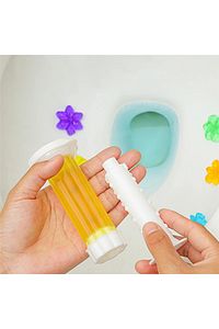 Sarı Tuvalet Temizleme Jeli Klozet Banyo Koku Giderici Damga Seti Desenli Koku Giderici Wc Jeli ürün fotoğrafı