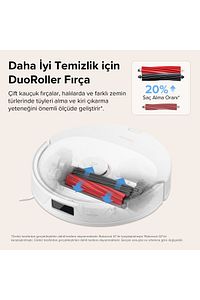 Vacuum Cleanner Q8 Max Robot Süpürge Beyaz ürün fotoğrafı
