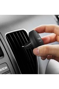 Air Vent Manyetik Araç içi Telefon Tutucu + 2 Adet Manyetik Plaka Universal A200 Black - SGP11583 ürün fotoğrafı