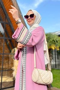 10166-GUL Kimono ürün fotoğrafı