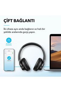 Soundcore Q20i Bt Kulaklık - Siyah - A3004 ürün fotoğrafı