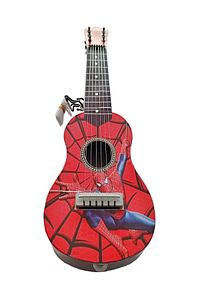 Oyuncak 6 Telli Örümcek Adam Gitar 50 Cm. Spider Man ürün fotoğrafı