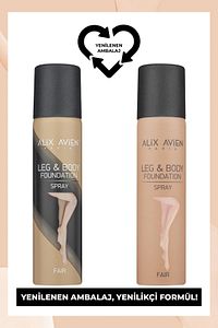 Bacak Fondöteni Fair Vücut Makyajı Bronzlaştırıcı Etki Sprey - Leg & Body Foundation Spray 75 ml ürün fotoğrafı