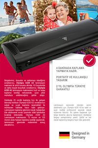A330 Laminasyon Makinesi (A3) + 15 PVC FİLMİ ürün fotoğrafı