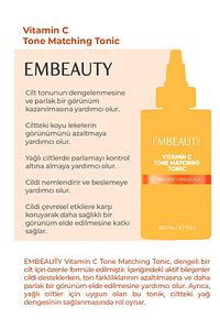 Ton Eşitleyici C Vitamini Aydınlatıcı Ferulic Acid Tonik 200 ml ürün fotoğrafı