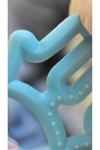 Silikon Diş Kaşıyıcı Annenin Eli - Aqua Green ürün fotoğrafı