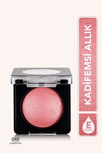 Yoğun Pigmentli Işıltılı Allık (Pembe) - Baked Blush-On - 040 - 8690604133406 ürün fotoğrafı