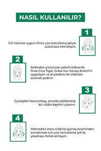 Pure Cica Tiger Grass Anında Ton Eşitleyici Onarıcı Nemlendirici Spf50 Sıvı Yüz Güneş Kremi ürün fotoğrafı
