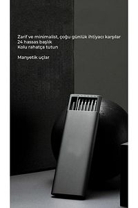 24'lü Hassas Mıknatıslı Tornavida Seti Elektronik Saat Bilgisayar Tamir Tornavidası ürün fotoğrafı