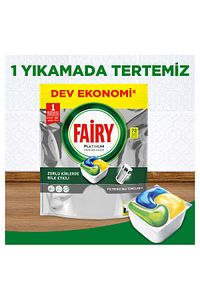 Platinum Bulaşık Makinesi Deterjanı Kapsülü/Tableti 72 Yıkama Limon Kokulu ürün fotoğrafı