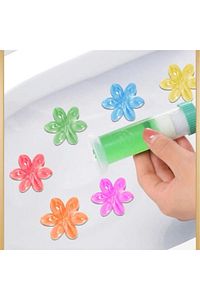 Tuvalet Temizleme Jeli Klozet Banyo Koku Giderici Damga Seti Desenli Koku Giderici 3 Adet Set ürün fotoğrafı