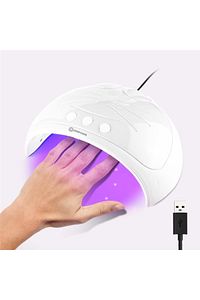 Kedi Desenli Oje Kurutma Makinesi 15 Ledli 45 Watt Oje Ve Tırnak Kurutucu Fototerapi Makinesi ürün fotoğrafı