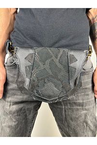 Rolla Unique Hakiki Deri Bel Çantası Kol Çantası Unisex ürün fotoğrafı