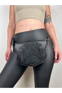 Rolla Unique Hakiki Deri Bel Çantası Kol Çantası Unisex ürün fotoğrafı