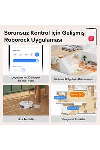 Vacuum Cleanner Q8 Max Robot Süpürge Beyaz ürün fotoğrafı