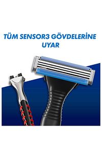 Sensor3 Tıraş Makinesi + 6 Yedek Tıraş Bıçağı ürün fotoğrafı