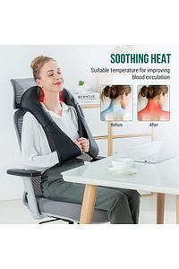 Kneading Ovmalı Isıtmalı Boyun Bel Sırt Omuz Masaj Yastığı Masaj Aleti ürün fotoğrafı