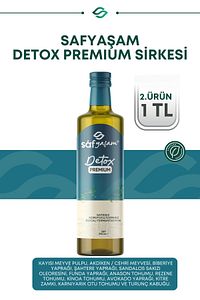 Detox Premium Kilo Vermeye Ödem Atmaya Yardımcı Mix Detox Sirkesi,suyu 250ml ürün fotoğrafı