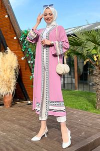 10166-GUL Kimono ürün fotoğrafı