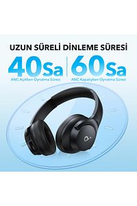 Soundcore Q20i Bt Kulaklık - Siyah - A3004 ürün fotoğrafı