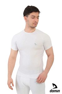 Beyaz Kısa Kollu Compression Body T-shirt Fitness Body Gym Body Tshirt Dmns56321 ürün fotoğrafı