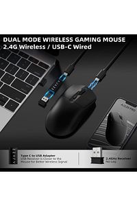AJ139 PRO KABLOSUZ OYUNCU MOUSE PAW 3395 26000 DPI ürün fotoğrafı