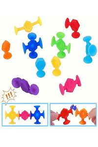 Vakum Molekül 25 Parça Yapı Taşları Fidget Duyusal Popit Eğitici Oyuncak ürün fotoğrafı