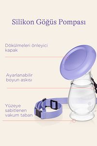 Silikon Göğüs Pompası ürün fotoğrafı