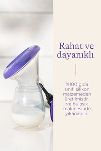 Silikon Göğüs Pompası ürün fotoğrafı