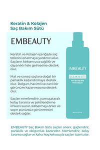 Besleyici Keratin Kolajen Saç Bakım Sütü 200 ML ürün fotoğrafı