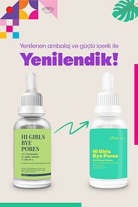 Hi Girls Bye Pores – Gözenek Karşıtı Serum ürün fotoğrafı