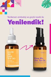 GLOW ME LIKE YOU DO - Aydınlatıcı ve Cilt Tonu Eşitleyici Leke Karşıtı C Vitamini Serum 30ml ürün fotoğrafı