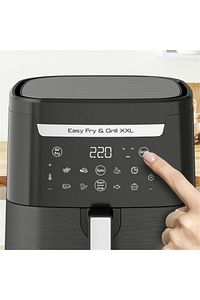 Easy Fry & Grill XXL Siyah Az Yağlı Fritöz - 6.5L ürün fotoğrafı