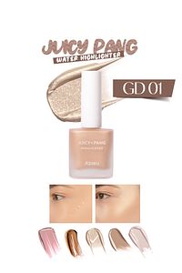 Cilt ile Bütünleşen Kalıcı Likit Aydınlatıcı Juicy-Pang Water Highlighter (GD01) ürün fotoğrafı