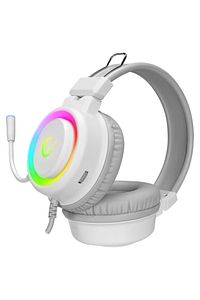 Sn-r10 Alquıst Beyaz Rgb 3,5mm Mikrofonlu Oyuncu Kulaklık ürün fotoğrafı