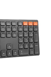 Kb-2610 Siyah-gri 2.4g Bt1 Bt2 Üçü Bir Arada 3 In 1 Q Kablosuz Klavye ürün fotoğrafı