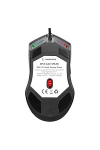 Smx-g68 Spear Full Rgb 7200 Dpi Siyah 7d Makrolu Gaming Oyuncu Mouse ürün fotoğrafı
