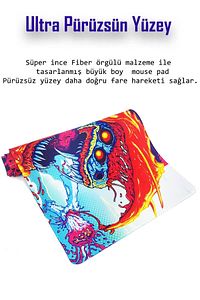 Hyper Beast Mouse Pad Büyük Boy Gaming Oyuncu Xl 70x30 Cm ürün fotoğrafı