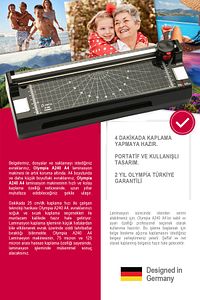 A240 Laminasyon Makinesi Ve Giyotin Makinesi ürün fotoğrafı