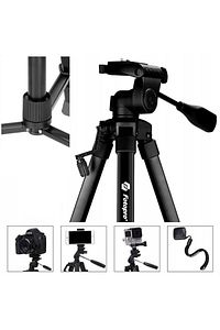 Profesyonekl 180cm Fotoğraf Makinesi Kamera Projeksiyon Cihazı Uyumlu Tripod 180cm Tripot ürün fotoğrafı