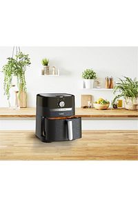 EY501815 Easy Fry & Grill Classic 2'si 1 Arada 4,5 Litre Yağsız Fritöz - 1510002076 ürün fotoğrafı