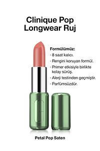 Pop Longwear™ Gün Boyu Kalıcı Ruj - Renk: Petal Pop 3.9g | Mat Bitiş ürün fotoğrafı
