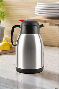 2 Litre Paslanmaz Çelik Çay Termosu Çift Kat Sus304 Çelik - 1200p ürün fotoğrafı