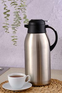Paslanmaz Çelik Çay Termosu 3 Litre Çift Katlı - 1300b ürün fotoğrafı