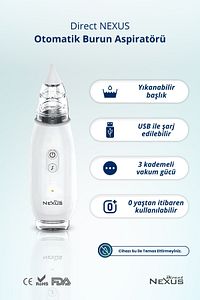 Elektrikli Bebek Burun Aspiratörü Küçük Çocuklar Için Güvenli Ve Etkili Burun Emici ürün fotoğrafı