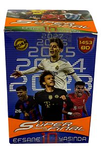 All Star 10. Yıl 2023 Süper Final Orjinal 400lü Futbol Oyuncu Kartları - 2likartx200paket=400 ürün fotoğrafı